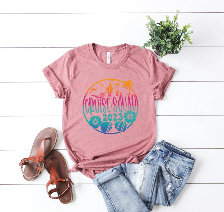 Cruise Squad Family Shirts - Matching 2025 Vacation & Travel Tees Cypress DTF