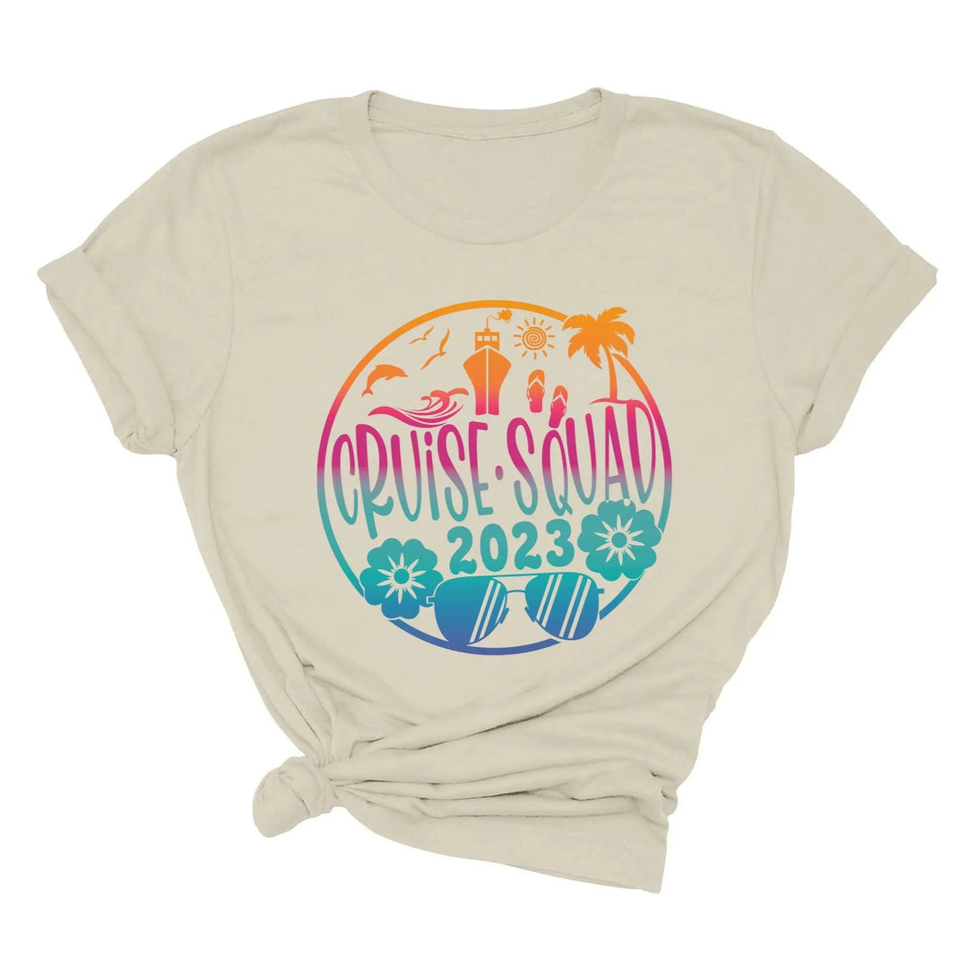 Cruise Squad Family Shirts - Matching 2025 Vacation & Travel Tees Cypress DTF