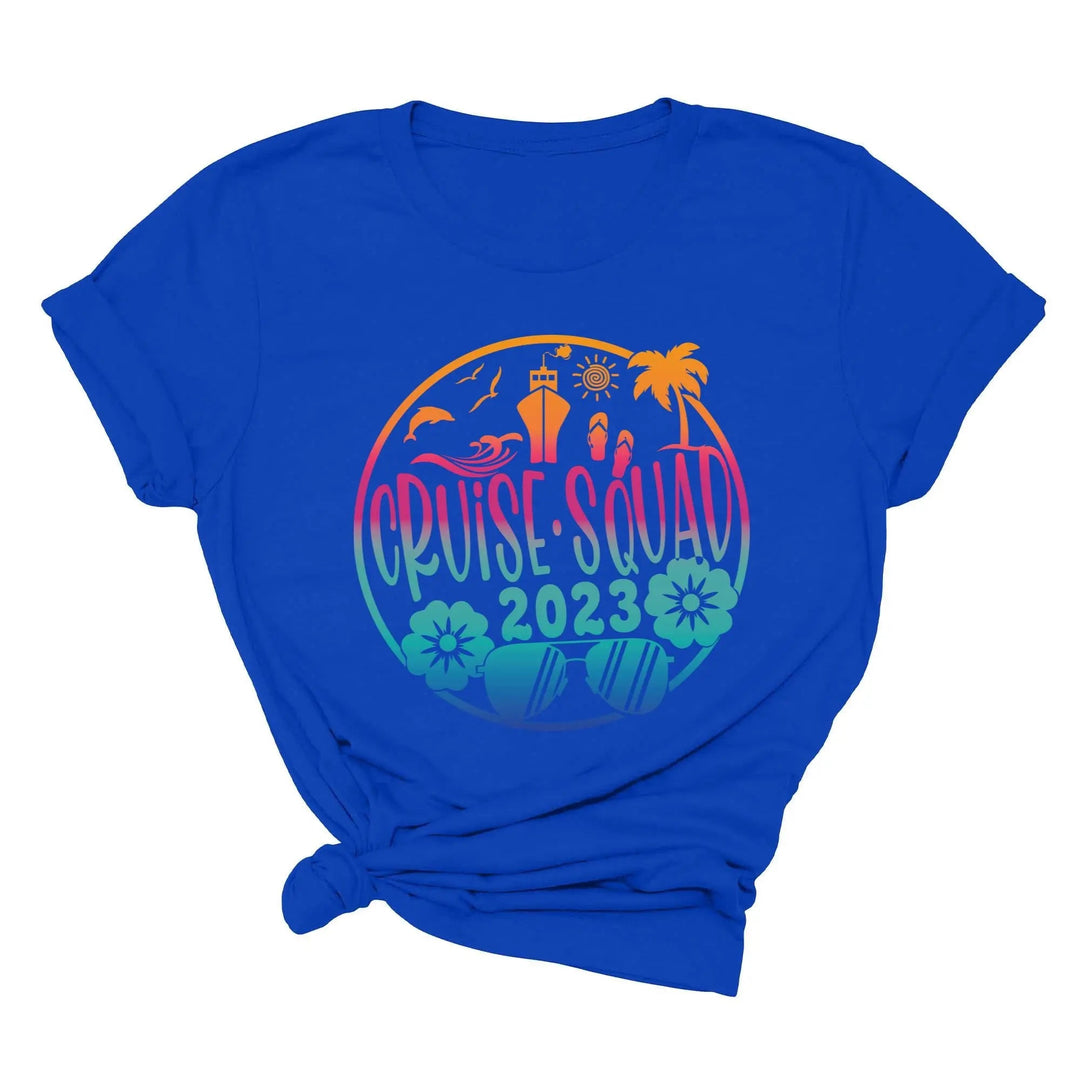 Cruise Squad Family Shirts - Matching 2025 Vacation & Travel Tees Cypress DTF