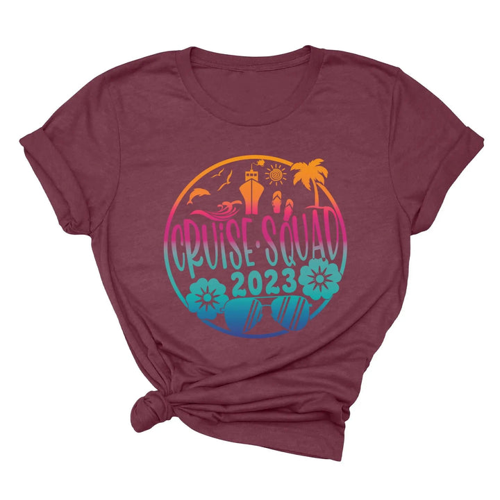 Cruise Squad Family Shirts - Matching 2025 Vacation & Travel Tees Cypress DTF