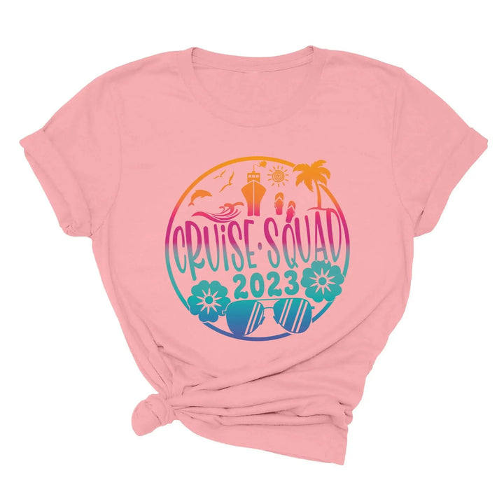 Cruise Squad Family Shirts - Matching 2025 Vacation & Travel Tees Cypress DTF