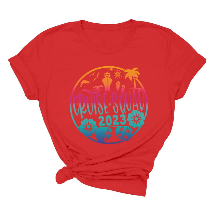 Cruise Squad Family Shirts - Matching 2025 Vacation & Travel Tees Cypress DTF