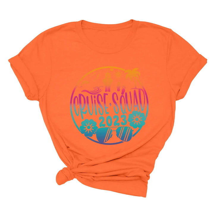 Cruise Squad Family Shirts - Matching 2025 Vacation & Travel Tees Cypress DTF
