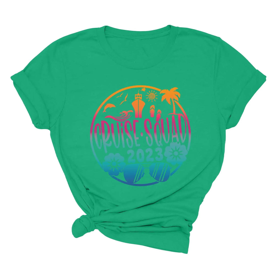 Cruise Squad Family Shirts - Matching 2025 Vacation & Travel Tees Cypress DTF