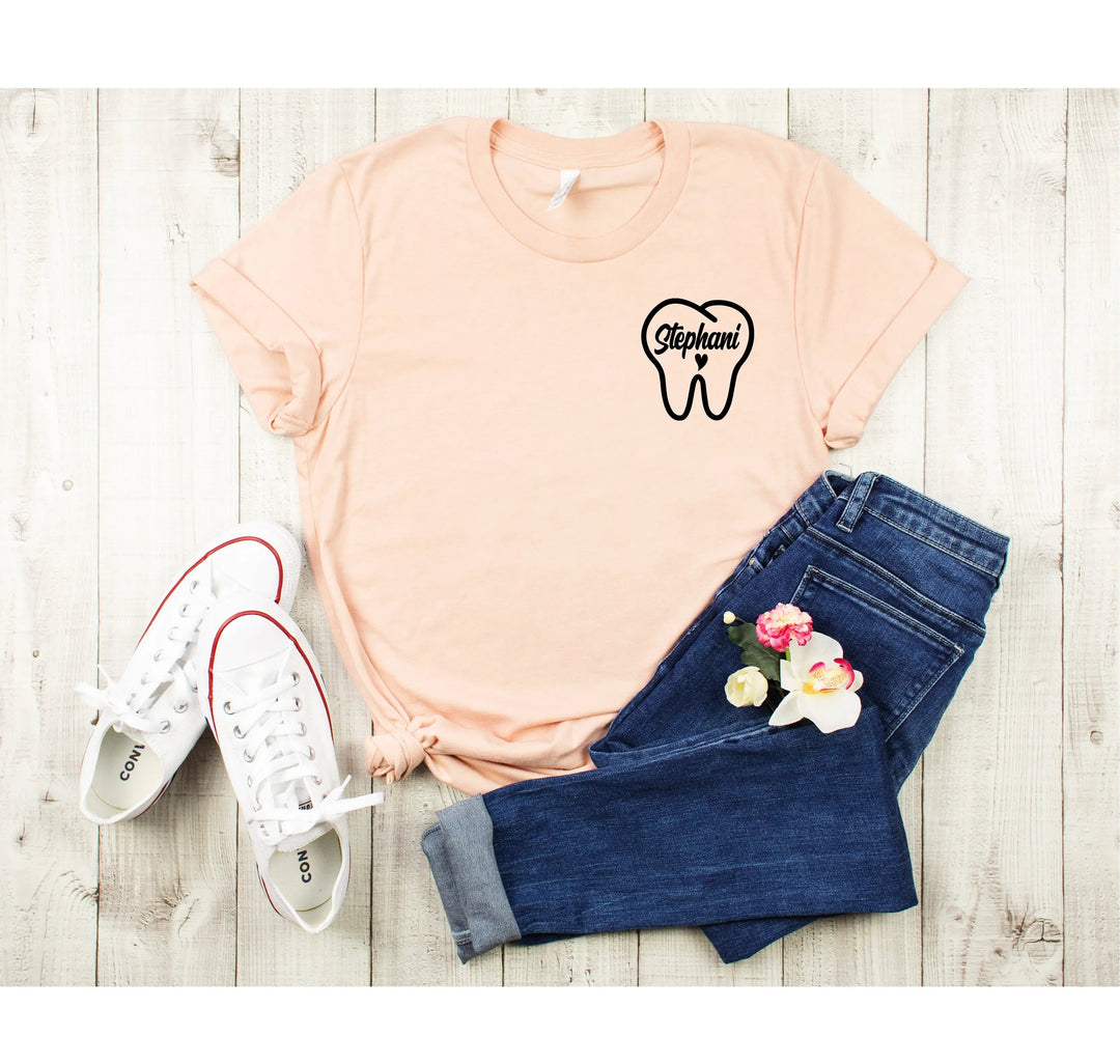 Custom Dentist Shirt, Dental Squad Tee, Future Dentist Graduation Gift Cypress DTF