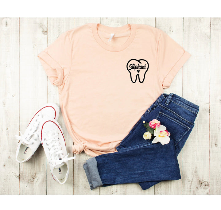Custom Dentist Shirt, Dental Squad Tee, Future Dentist Graduation Gift Cypress DTF