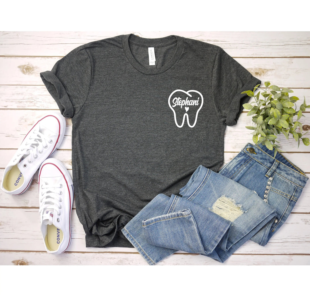 Custom Dentist Shirt, Dental Squad Tee, Future Dentist Graduation Gift Cypress DTF