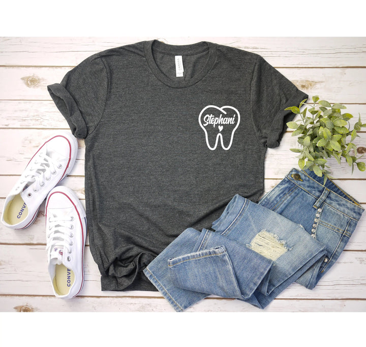 Custom Dentist Shirt, Dental Squad Tee, Future Dentist Graduation Gift Cypress DTF