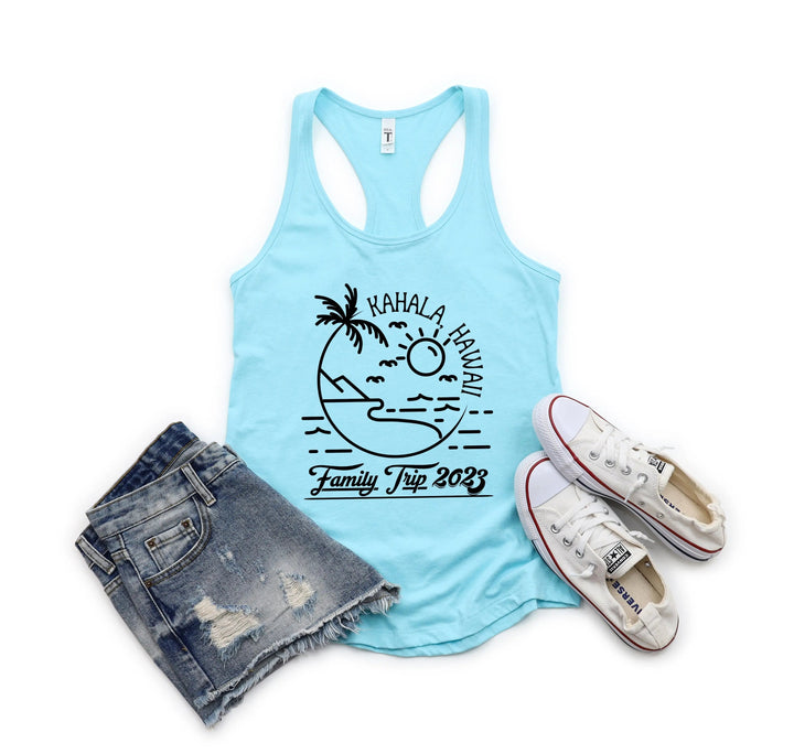 Custom Family Vacation Tank - Beach Matching Tees | Summer 2025 Cypress DTF