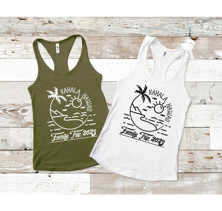 Custom Family Vacation Tank - Beach Matching Tees | Summer 2025 Cypress DTF
