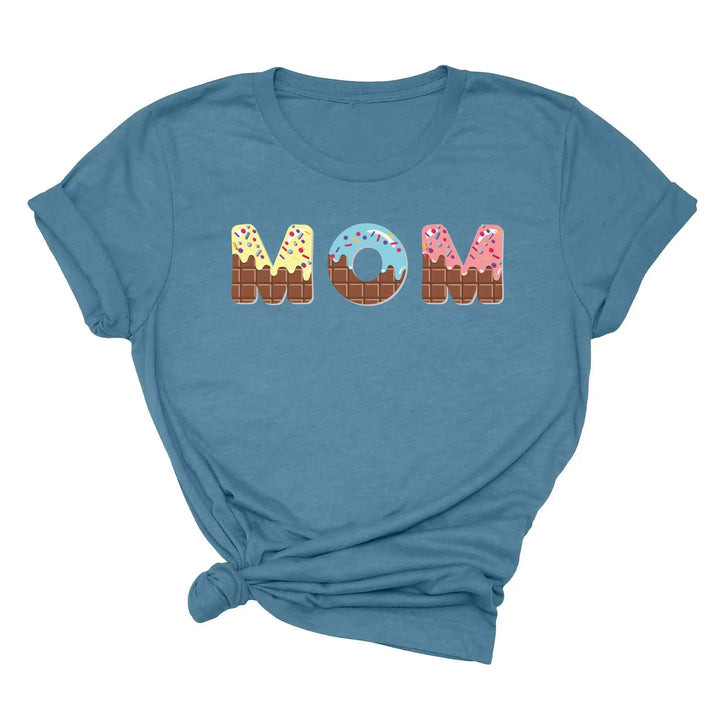 Custom Ice Cream Birthday Shirt - Family Matching Tee for Mom, Dad & Kid Cypress DTF