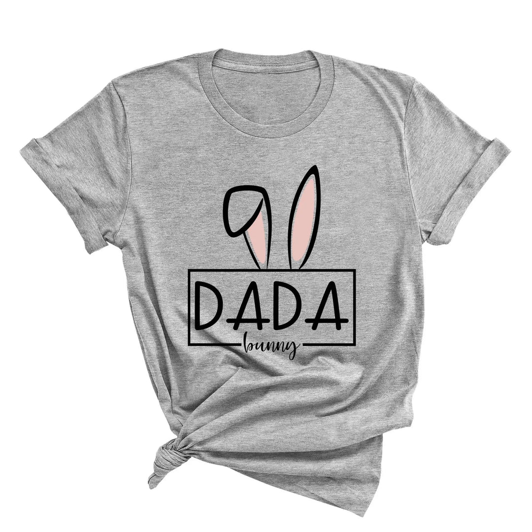 Custom Matching Easter Outfits - Family Bunny Shirts for Mama, Dada, & Kids Cypress DTF