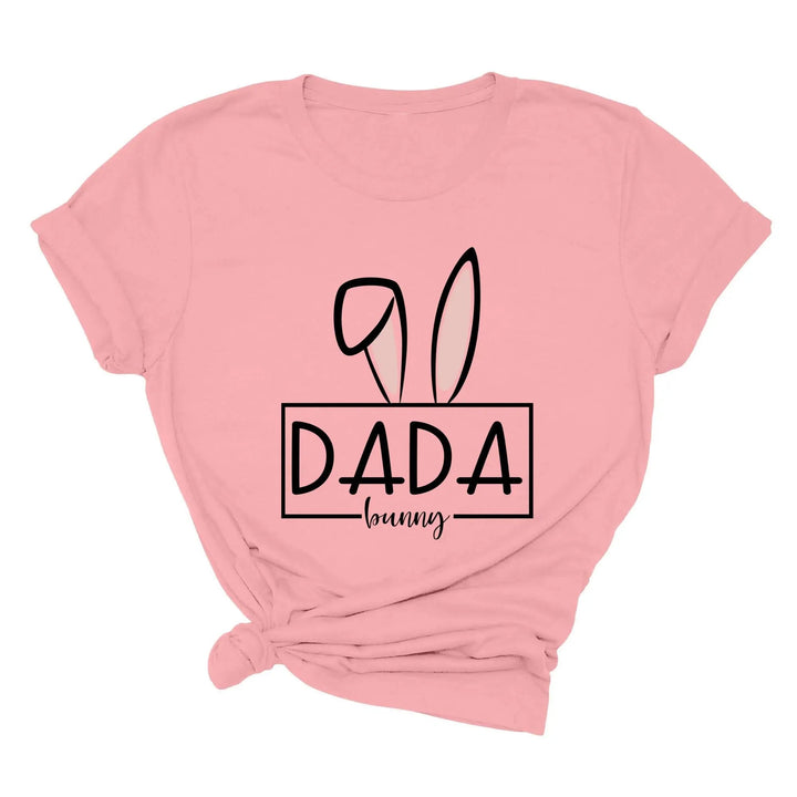 Custom Matching Easter Outfits - Family Bunny Shirts for Mama, Dada, & Kids Cypress DTF
