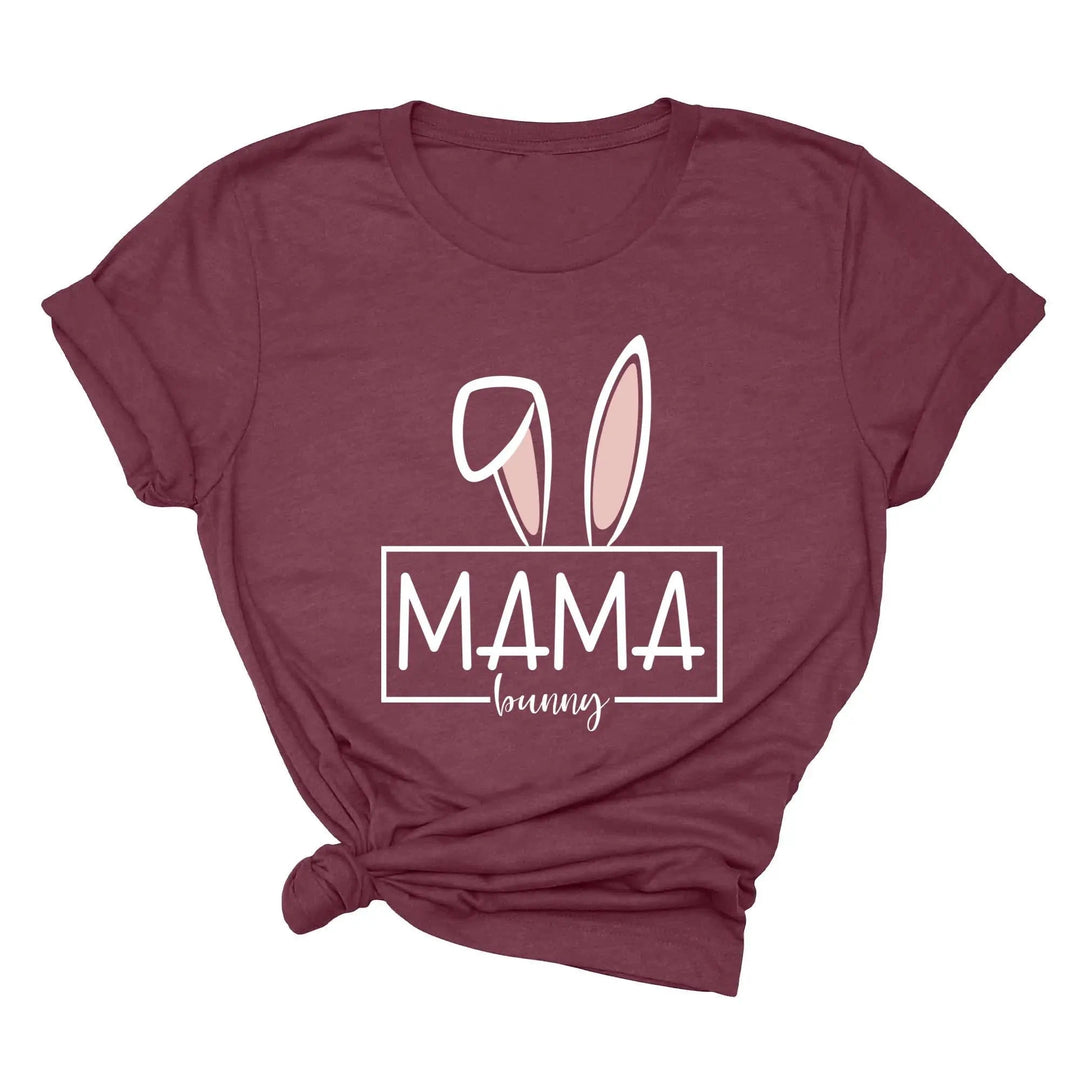 Custom Matching Easter Outfits - Family Bunny Shirts for Mama, Dada, & Kids Cypress DTF