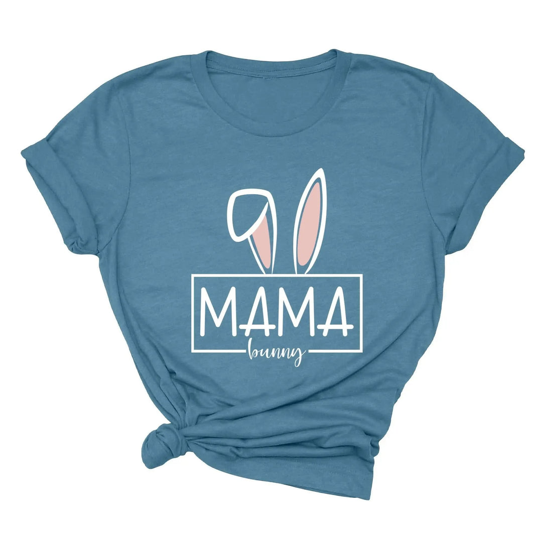Custom Matching Easter Outfits - Family Bunny Shirts for Mama, Dada, & Kids Cypress DTF