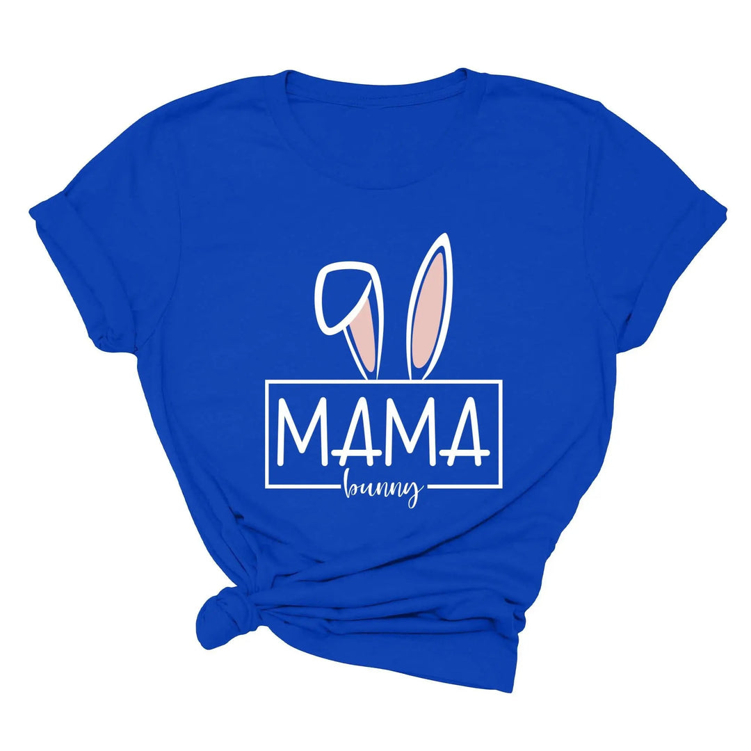 Custom Matching Easter Outfits - Family Bunny Shirts for Mama, Dada, & Kids Cypress DTF