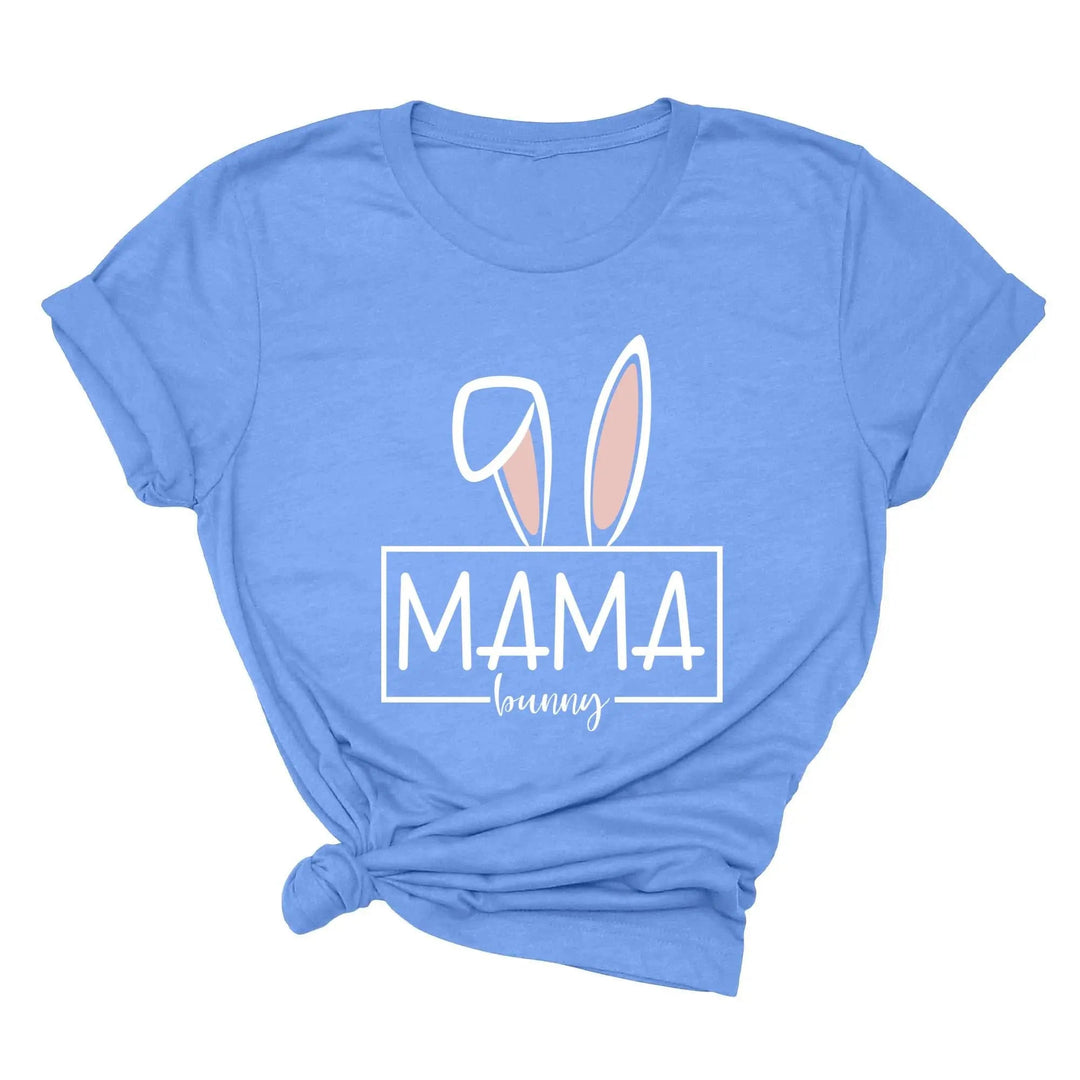 Custom Matching Easter Outfits - Family Bunny Shirts for Mama, Dada, & Kids Cypress DTF