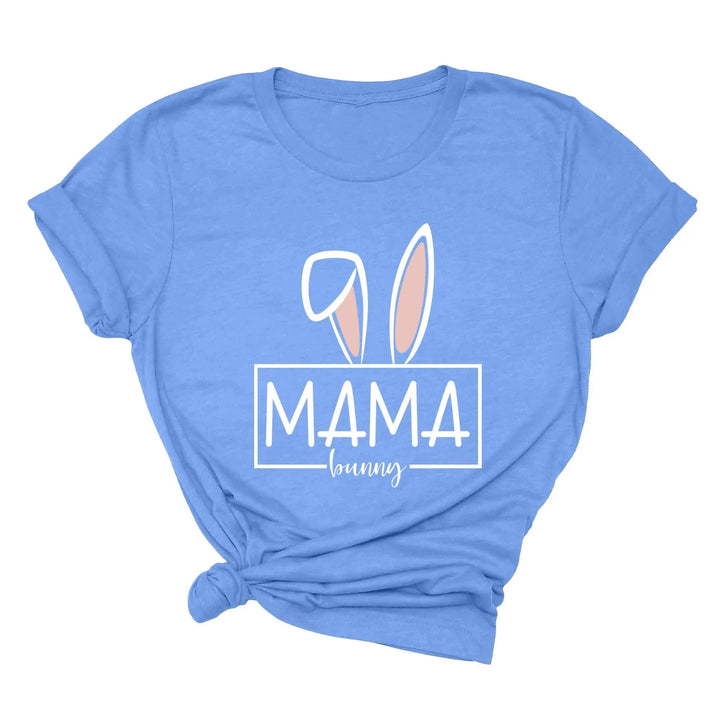 Custom Matching Easter Outfits - Family Bunny Shirts for Mama, Dada, & Kids Cypress DTF