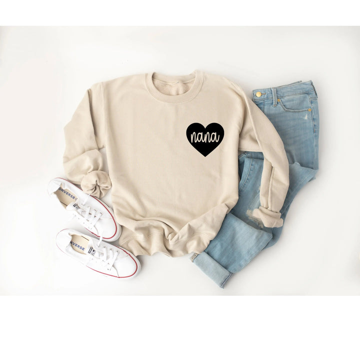 Custom Nana Sweatshirt - Personalized Gift for Grandma & Gigi Cypress DTF