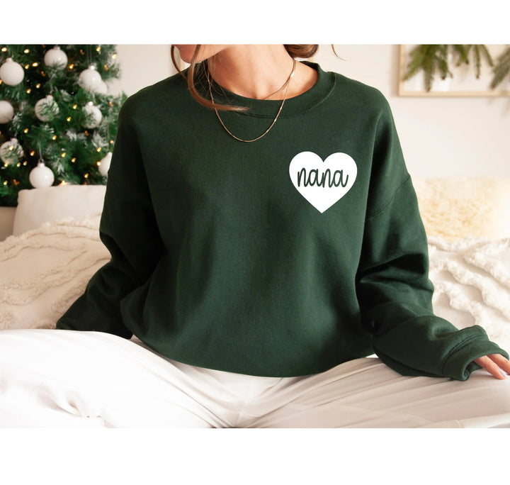 Custom Nana Sweatshirt - Personalized Gift for Grandma & Gigi Cypress DTF
