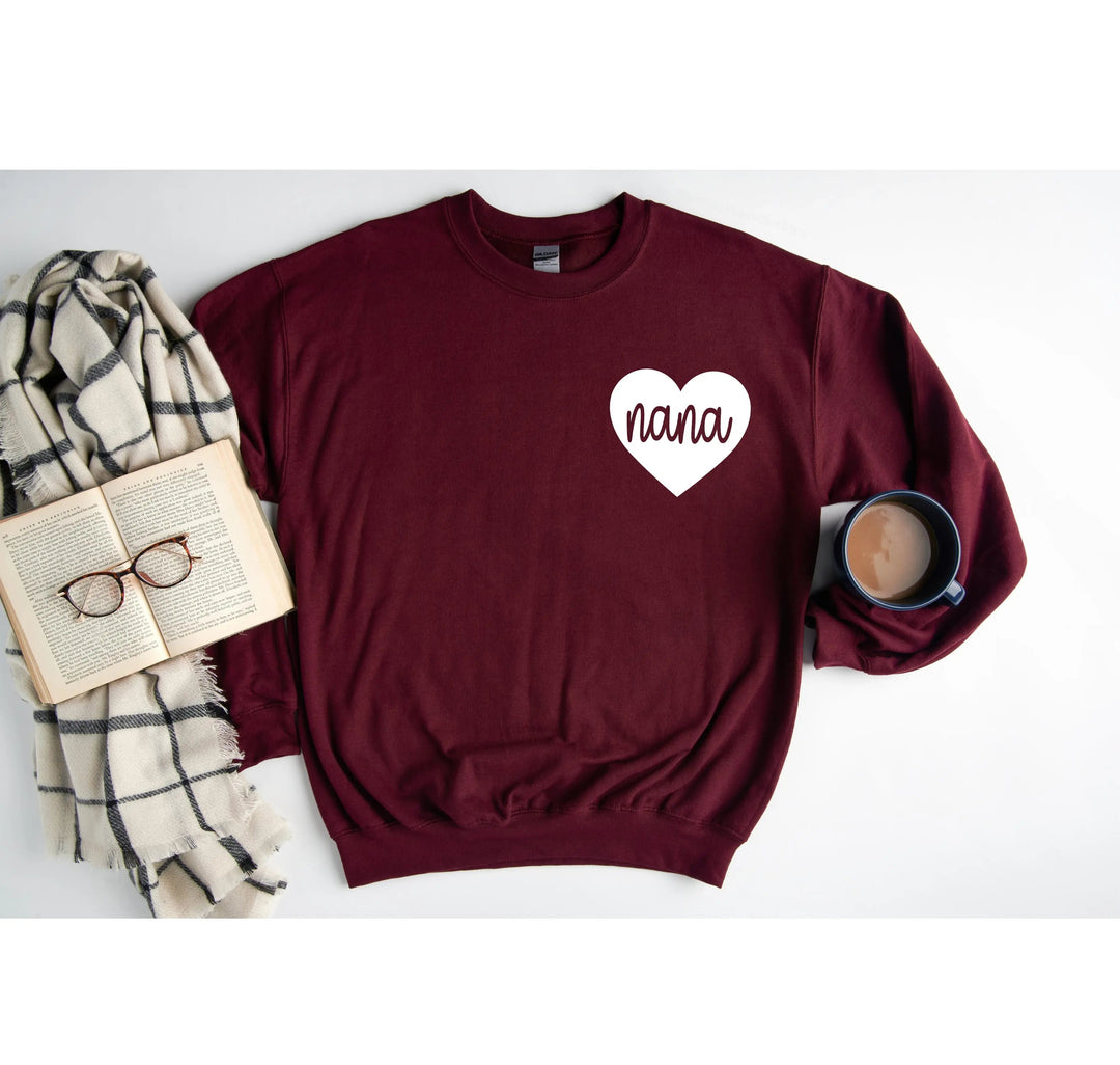 Custom Nana Sweatshirt - Personalized Gift for Grandma & Gigi Cypress DTF
