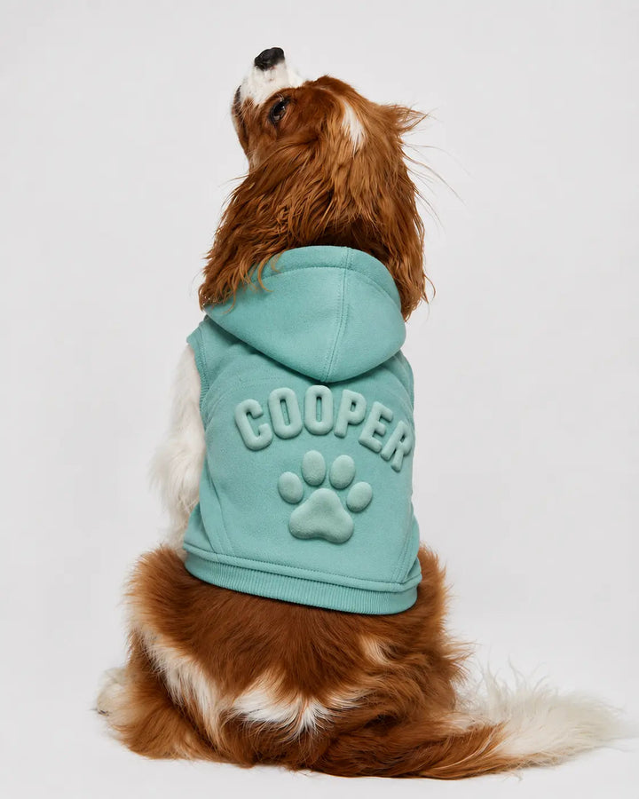 Custom Puff Doggie 3-End Fleece Hooded Sweatshirt - 3926