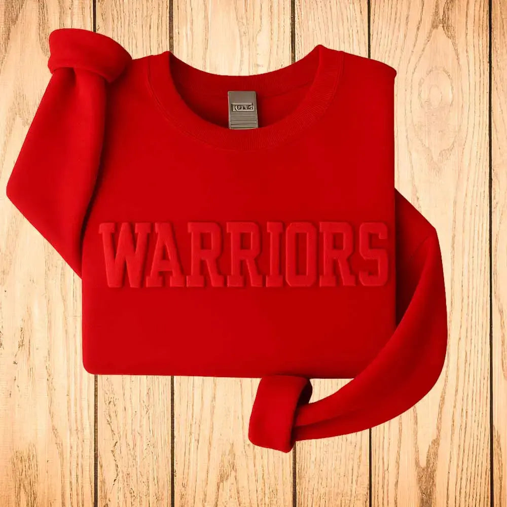 Custom Puff Sweatshirt, Custom Puff Embossed Team Name Crewneck, Custom Puff Print School Mascot Sweatshirt, Metallic Puff Cypress DTF