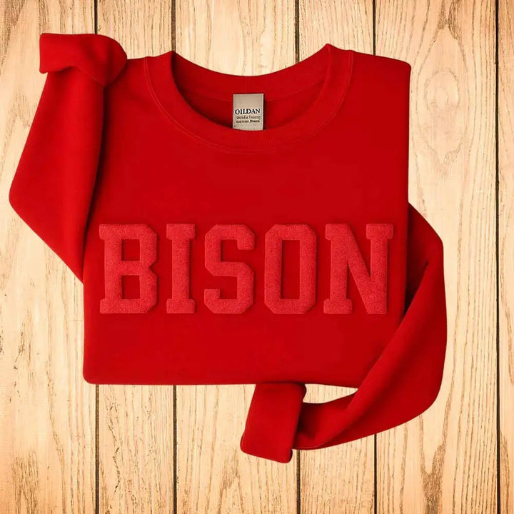 Custom Puff Sweatshirt, Custom Puff Embossed Team Name Crewneck, Custom Puff Print School Mascot Sweatshirt, Metallic Puff Cypress DTF