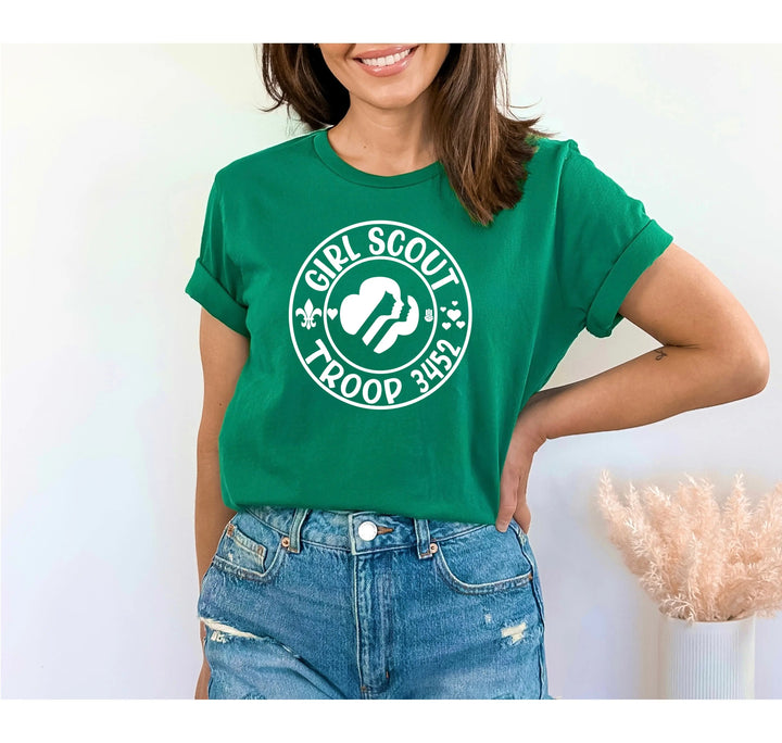Custom Scout Troop Shirt - Personalized Girl & Camping Group Tee Cypress DTF