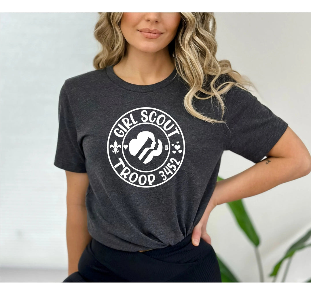 Custom Scout Troop Shirt - Personalized Girl & Camping Group Tee Cypress DTF
