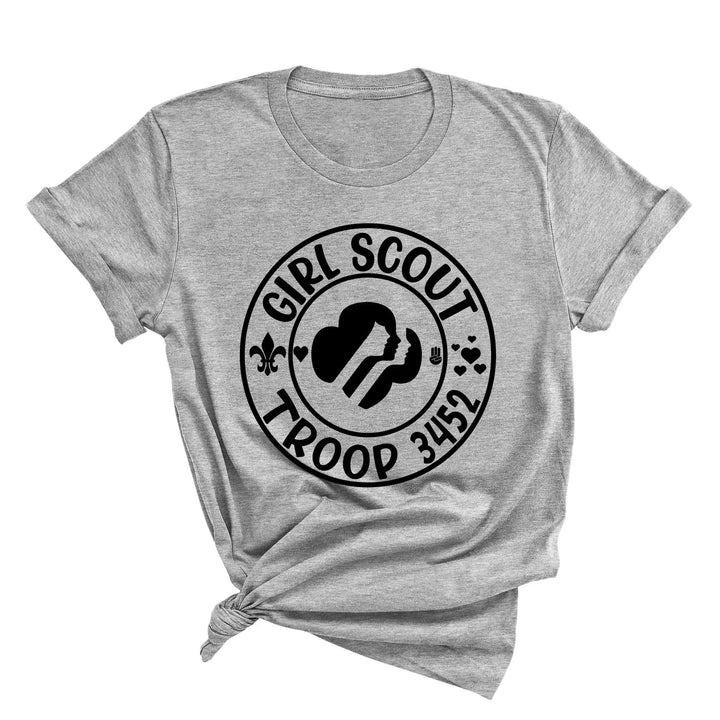 Custom Scout Troop Shirt - Personalized Girl & Camping Group Tee Cypress DTF