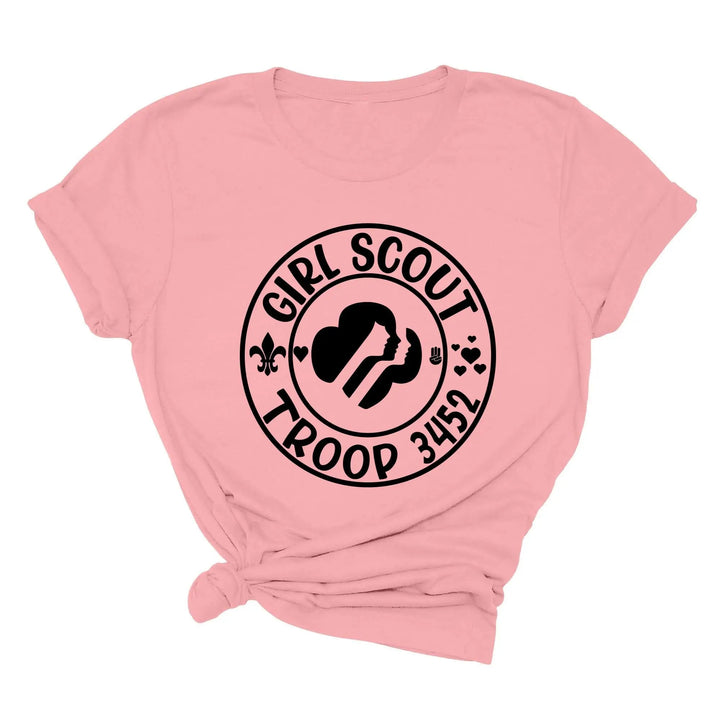 Custom Scout Troop Shirt - Personalized Girl & Camping Group Tee Cypress DTF