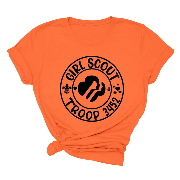Custom Scout Troop Shirt - Personalized Girl & Camping Group Tee Cypress DTF