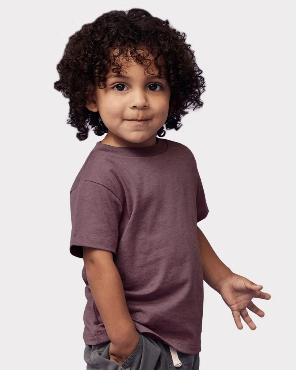 Customize Bella+Canvas Blank Toddler Short Sleeve Jersey T-Shirt 3001T-3001TCVC