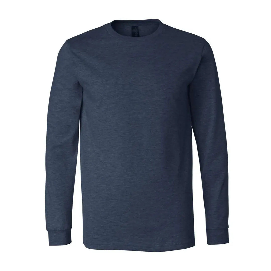 Bella+Canvas Blank Unisex Long Sleeve Jersey T-Shirt 3501-3501CVC