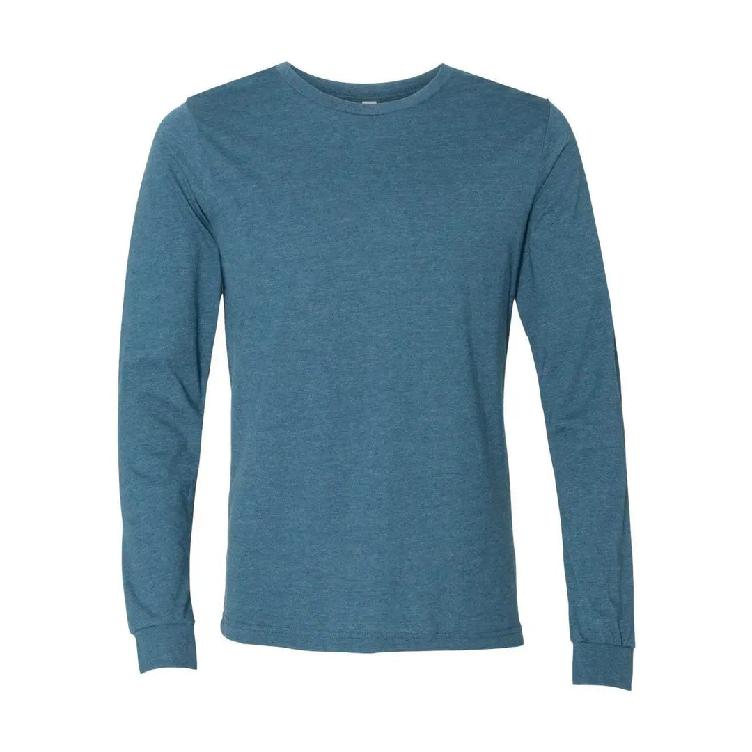 Bella+Canvas Blank Unisex Long Sleeve Jersey T-Shirt 3501-3501CVC
