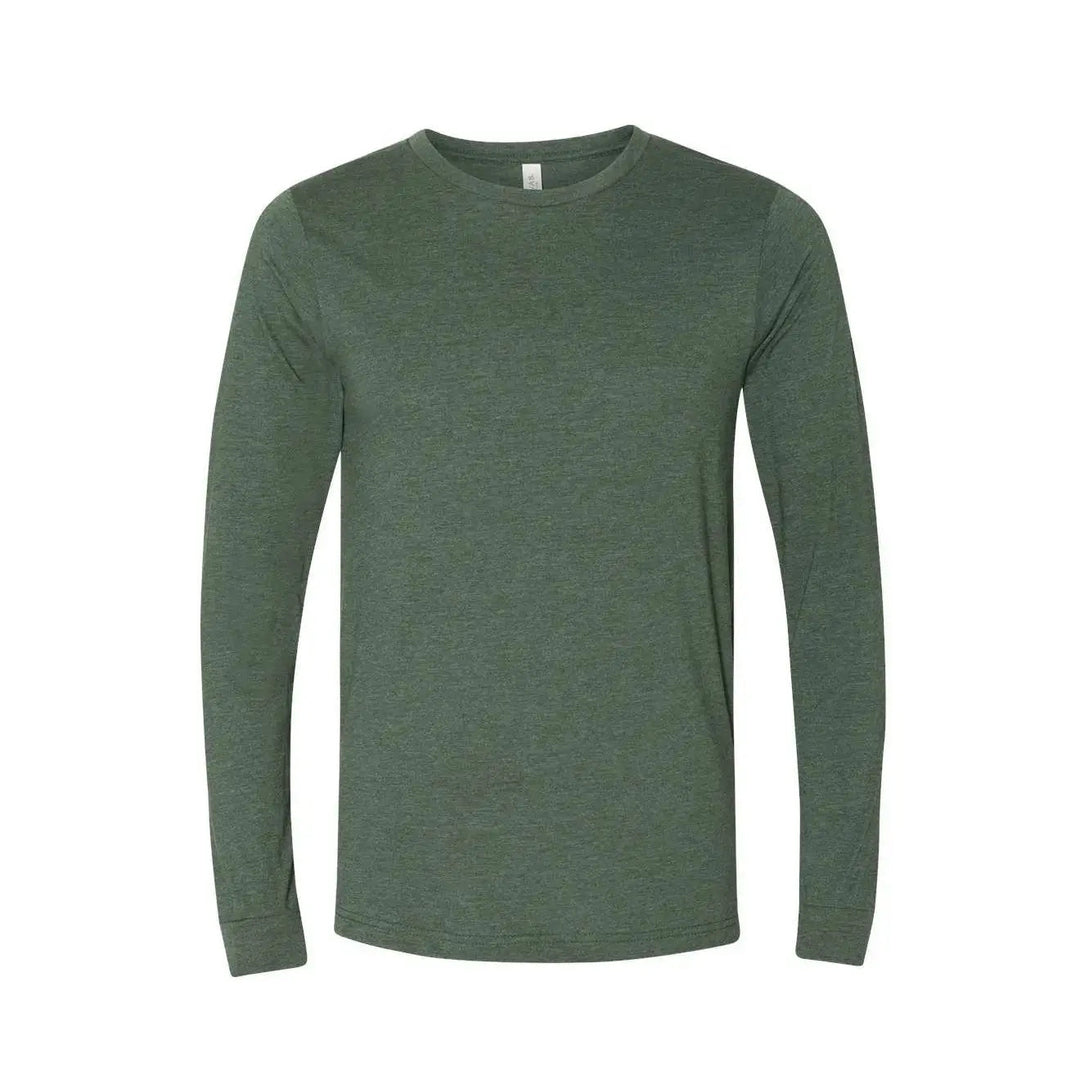 Customize Bella+Canvas Blank Unisex Long Sleeve Jersey T-Shirt 3501-3501CVC
