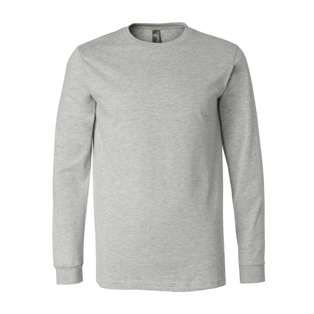 Customize Bella+Canvas Blank Unisex Long Sleeve Jersey T-Shirt 3501-3501CVC