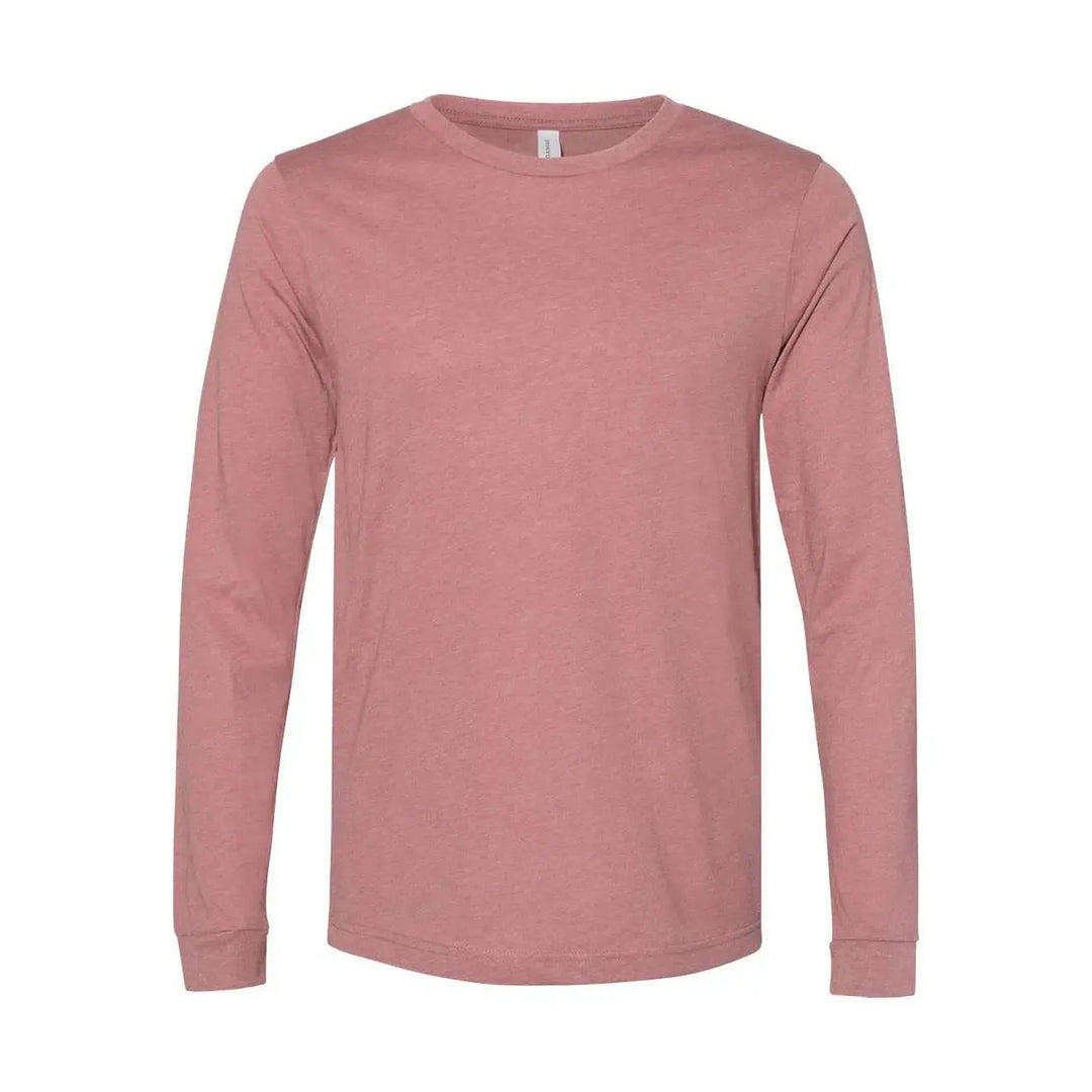 Customize Bella+Canvas Blank Unisex Long Sleeve Jersey T-Shirt 3501-3501CVC