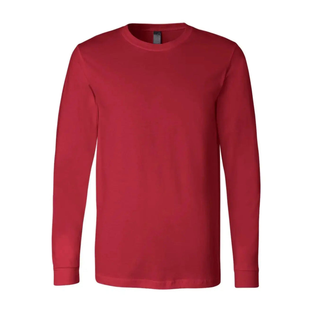 Customize Bella+Canvas Blank Unisex Long Sleeve Jersey T-Shirt 3501-3501CVC