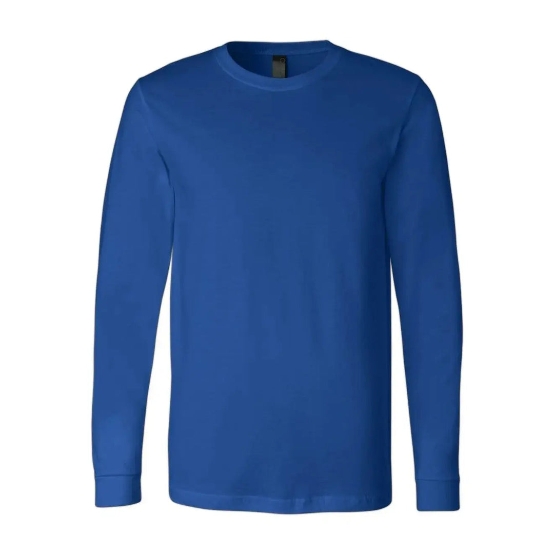 Customize Bella+Canvas Blank Unisex Long Sleeve Jersey T-Shirt 3501-3501CVC