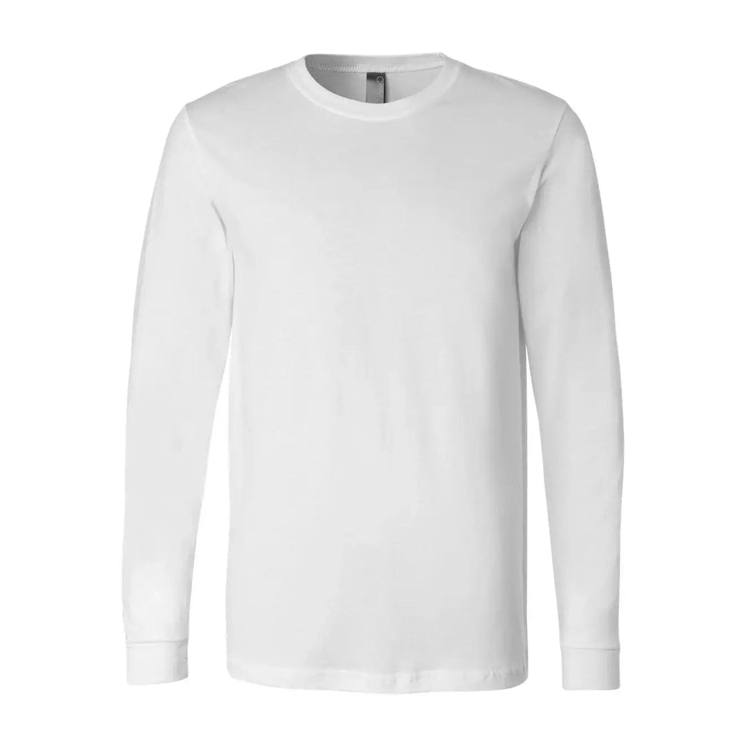 Customize Bella+Canvas Blank Unisex Long Sleeve Jersey T-Shirt 3501-3501CVC