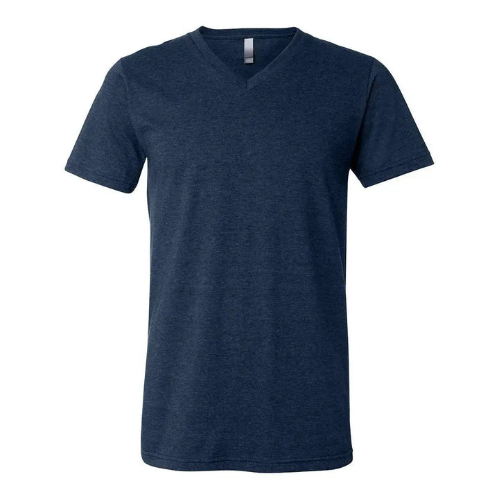 Bella+Canvas Blank 3005 Unisex Short Sleeve V-Neck T-Shirt Cypress DTF