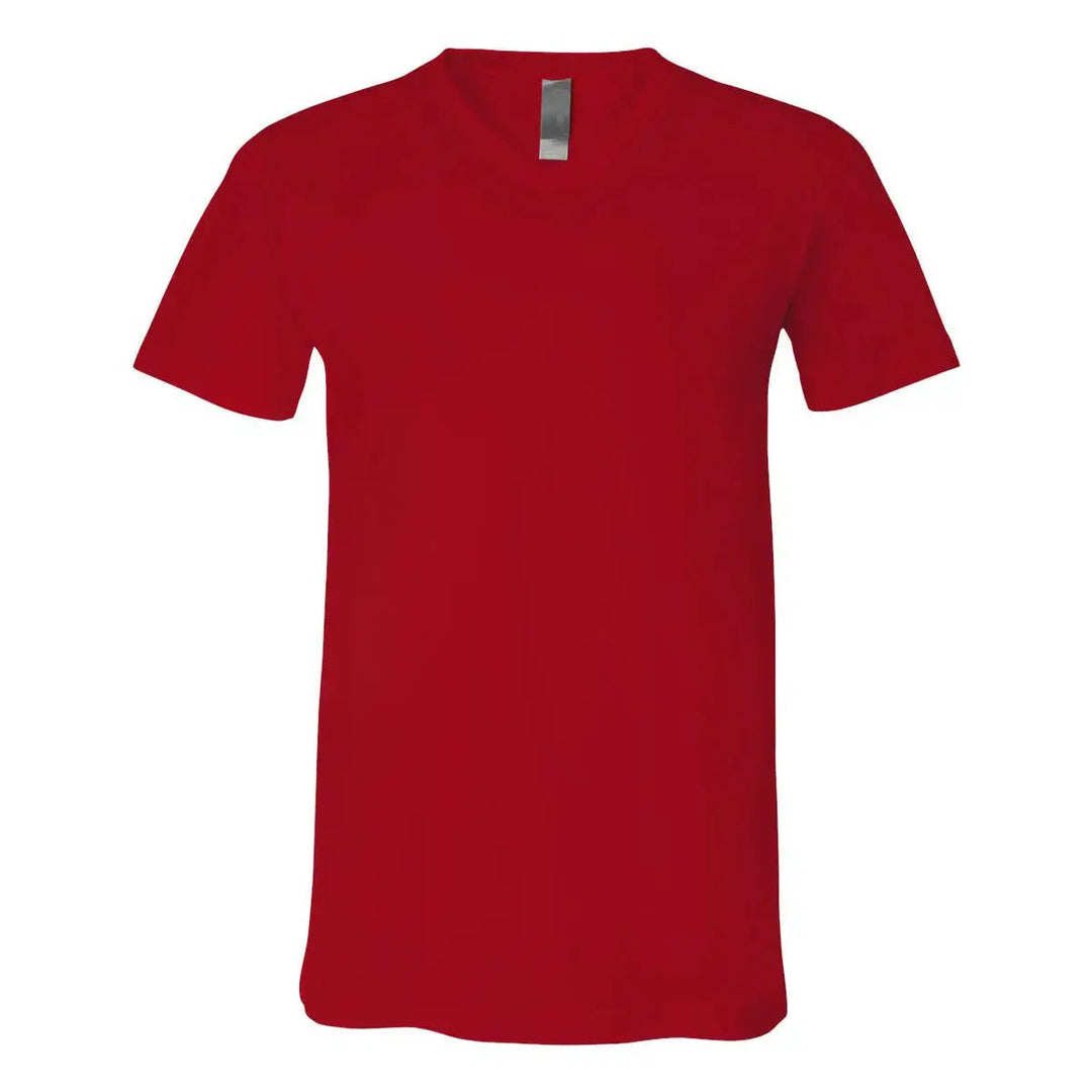 Bella+Canvas Blank 3005 Unisex Short Sleeve V-Neck T-Shirt Cypress DTF