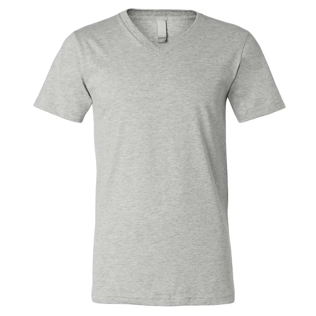Bella+Canvas Blank 3005 Unisex Short Sleeve V-Neck T-Shirt Cypress DTF