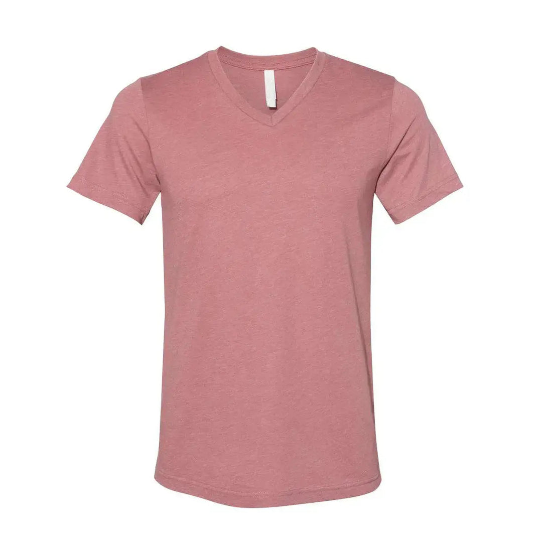 Bella+Canvas Blank 6405 Women Short Sleeve V-Neck T-Shirt Cypress DTF