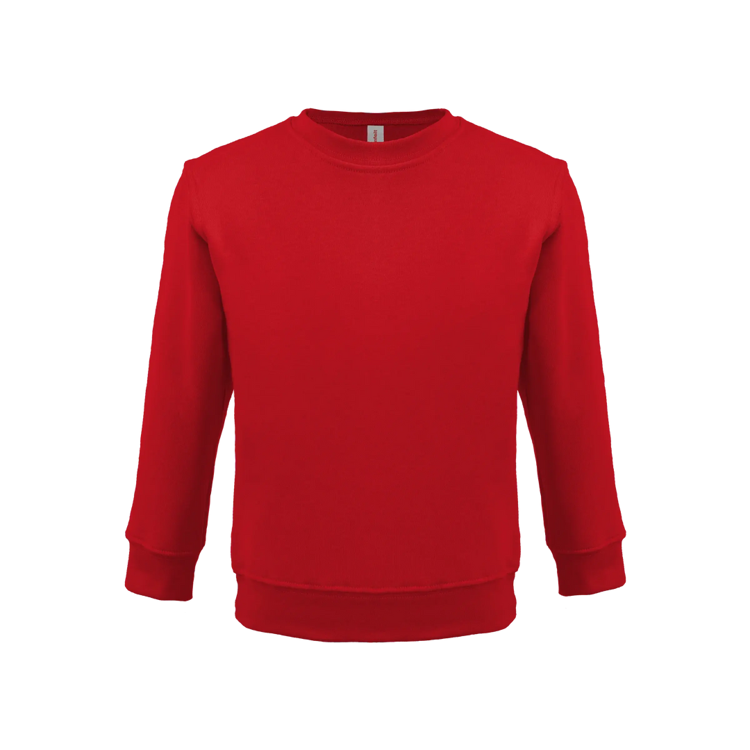 Customize Bonita Cotton Soft Style Blank Toddler Size Sweatshirt