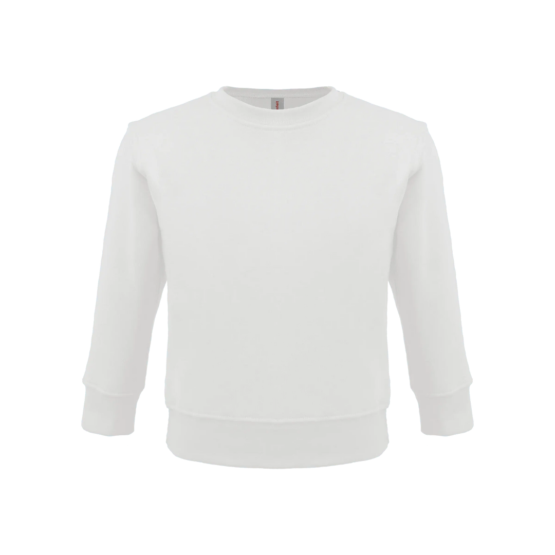 Customize Bonita Cotton Soft Style Blank Toddler Size Sweatshirt
