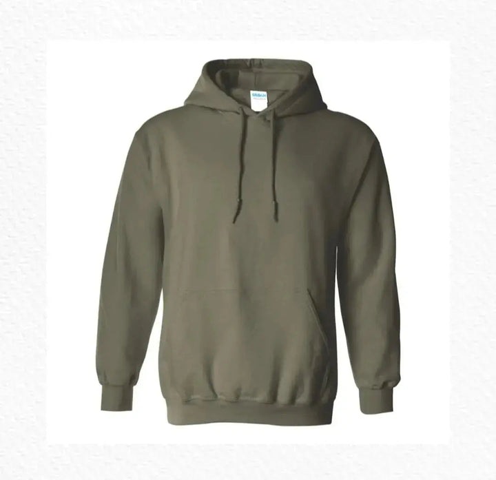 Customize Puff and Glitter Gildan Heavy Blend Hoodie 18500