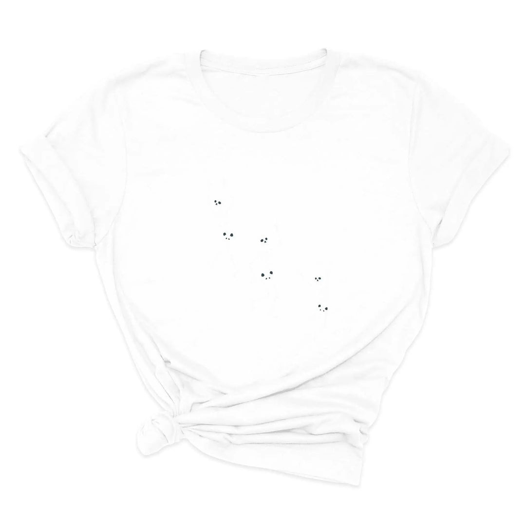 Dancing Skeleton Halloween Party Shirt | Spooky Season Minimalist Fall Tee Cypress DTF